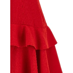 Multicolor Polyester Midi Dress