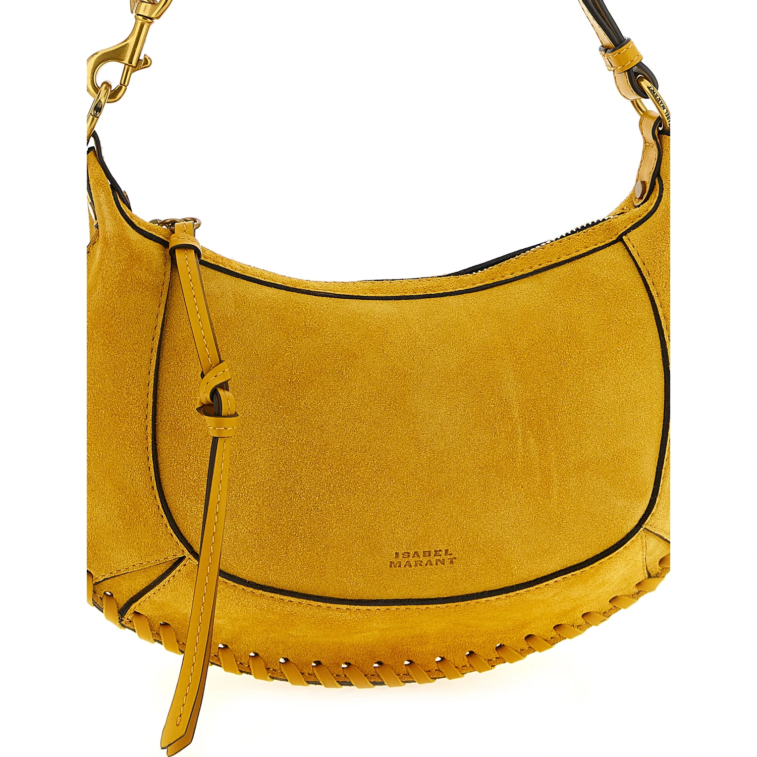 Bicolor Calfskin Shoulder Bag