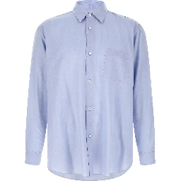 Blue Cotton Blouse