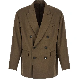 Bicolor Wool Blazer