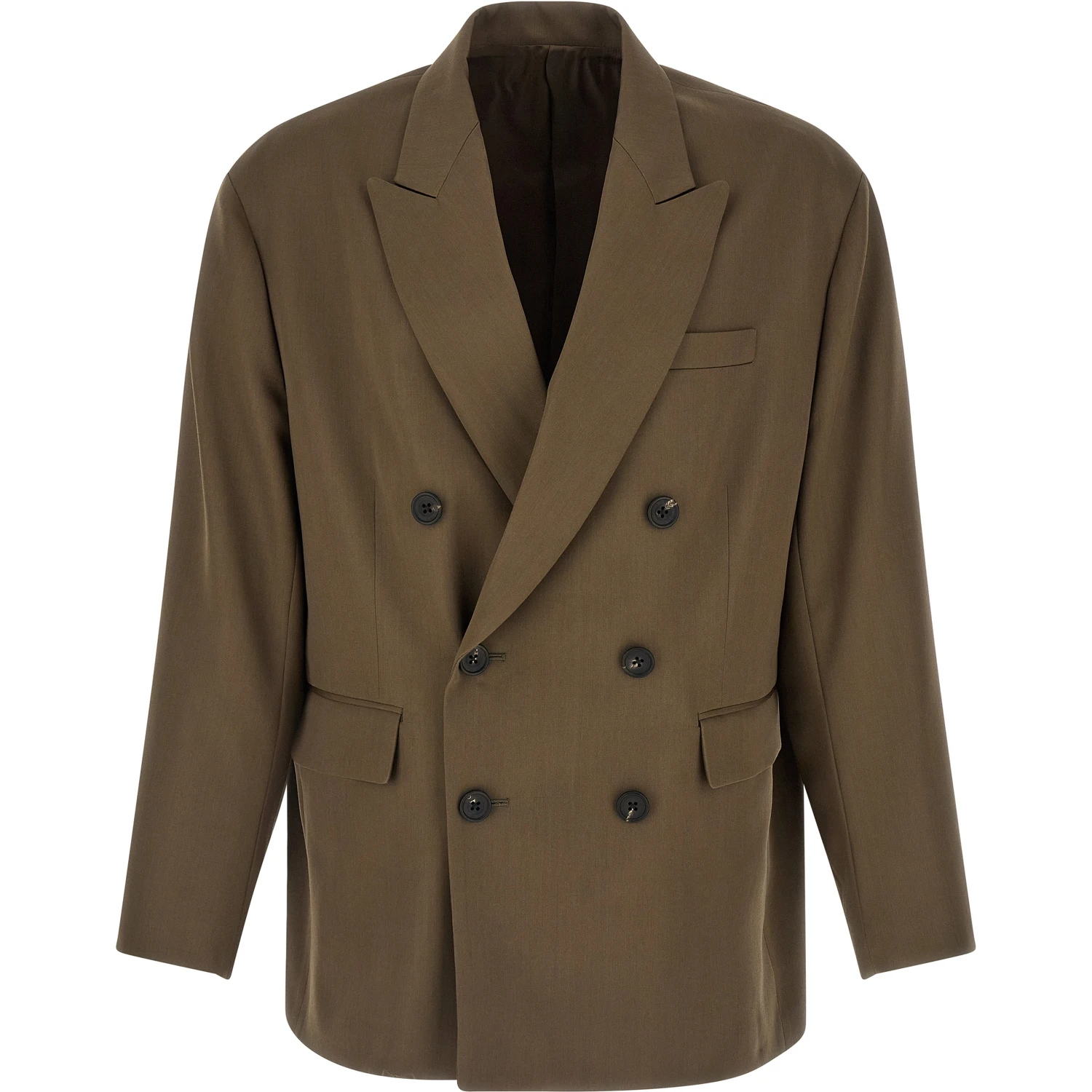 Bicolor Wool Blazer