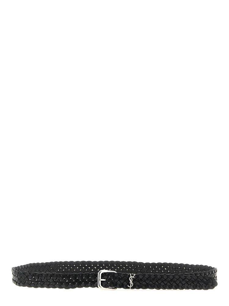 Black Calfskin Regular Belt