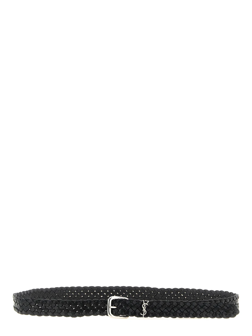 Black Calfskin Regular Belt