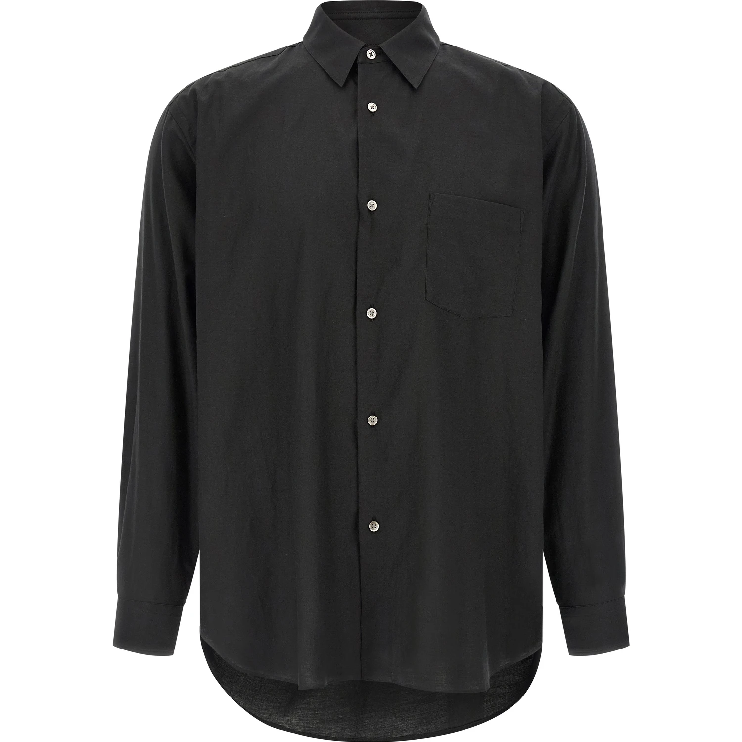 Black Cotton Blouse