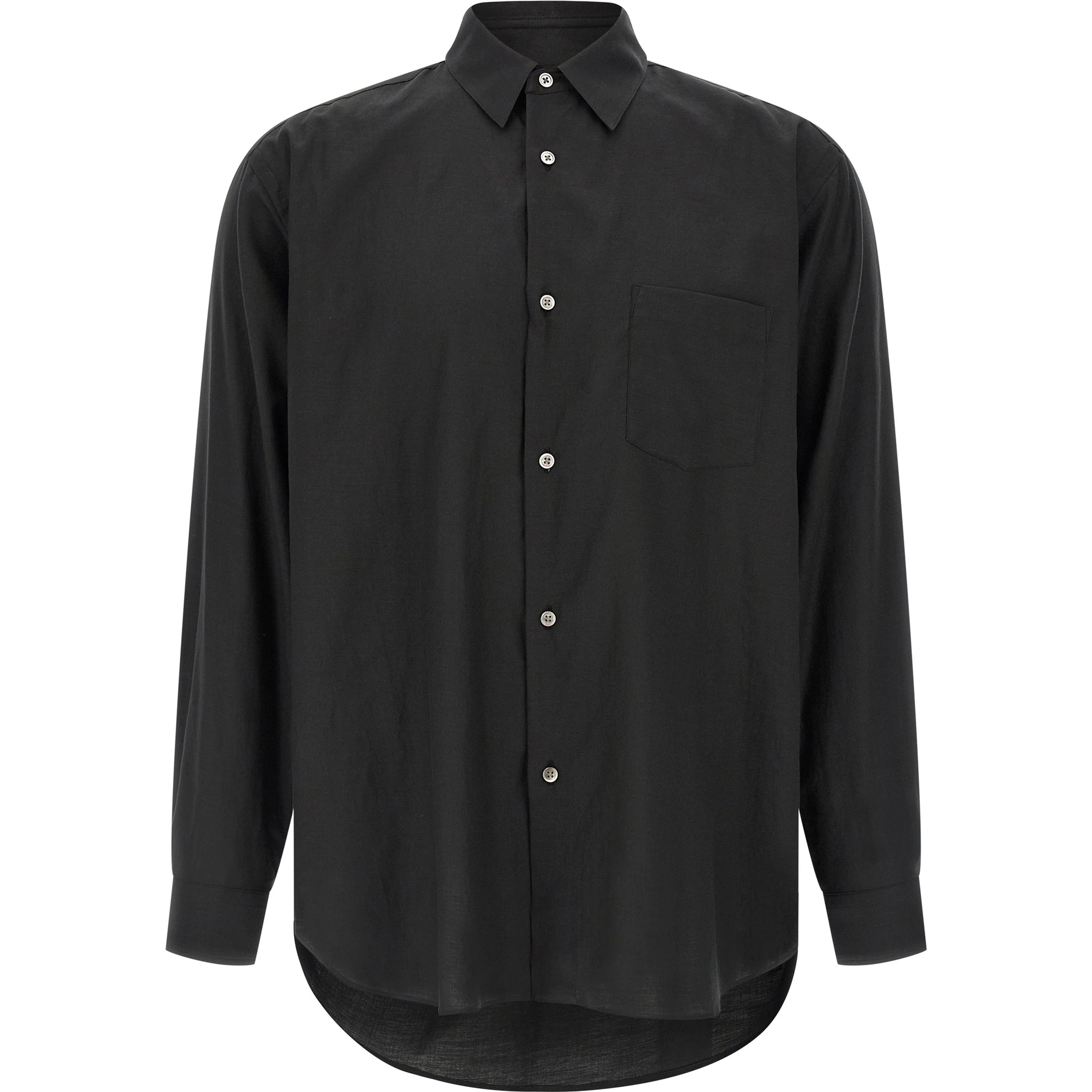 Black Cotton Blouse
