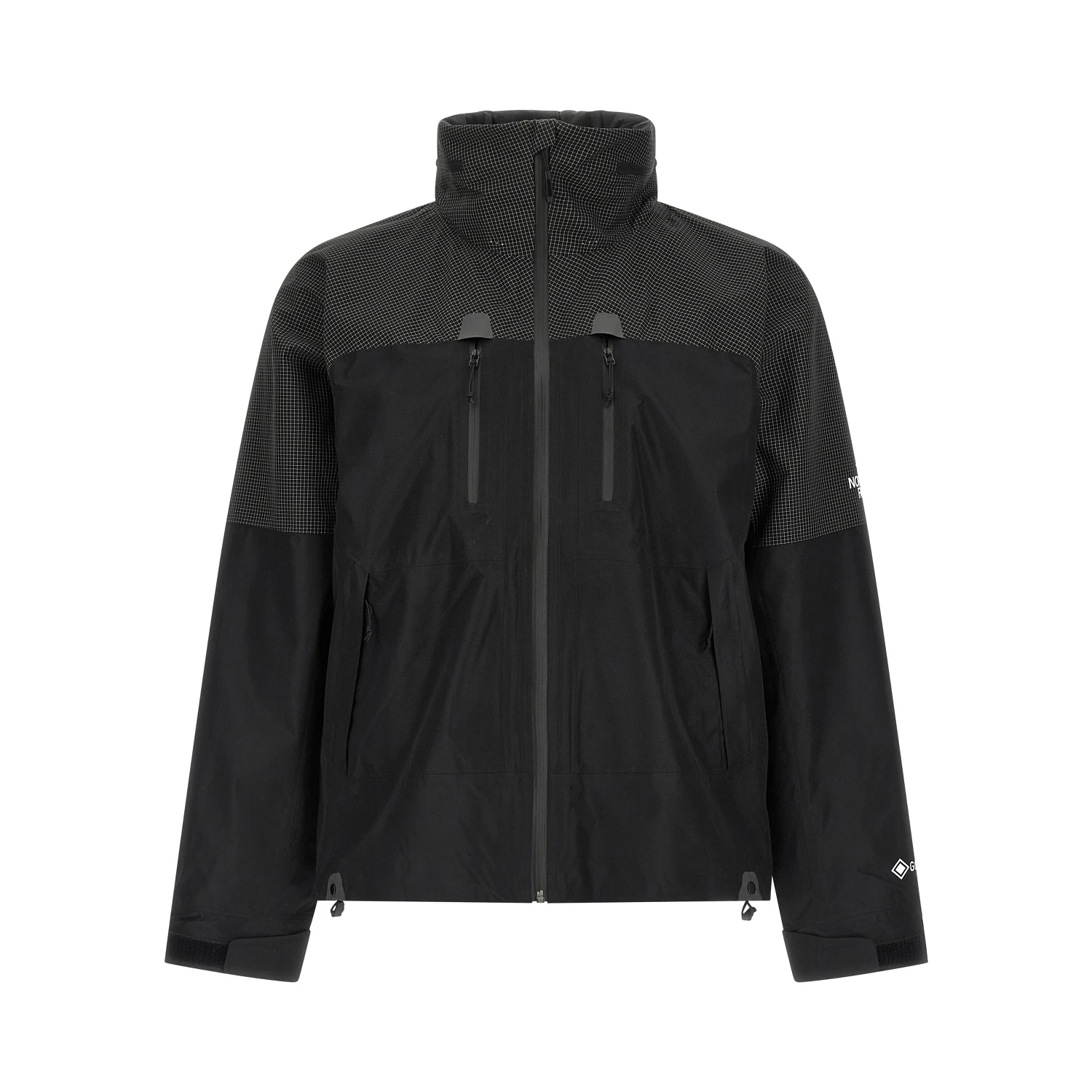 Black Polyester Shell Jacket