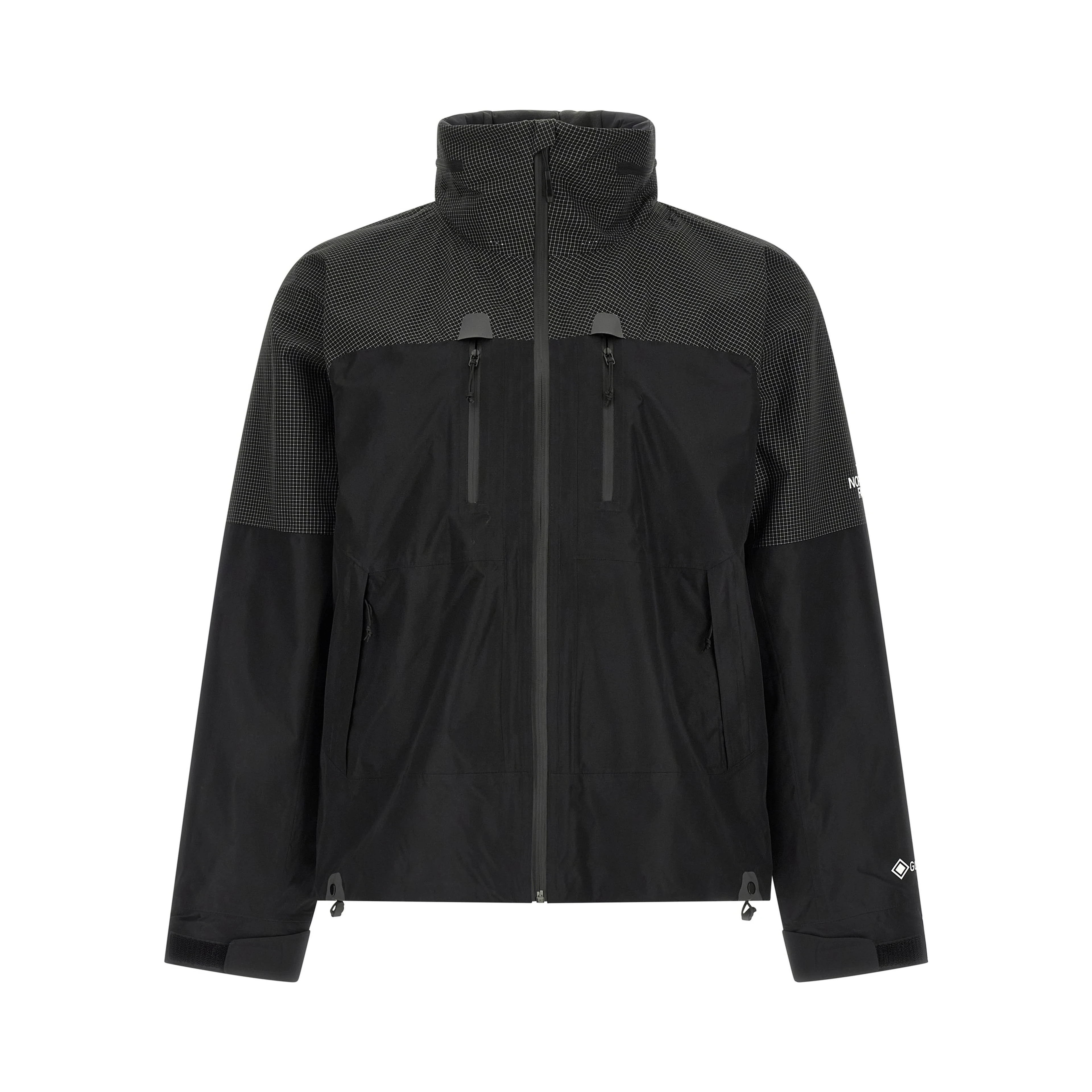 Black Polyester Shell Jacket