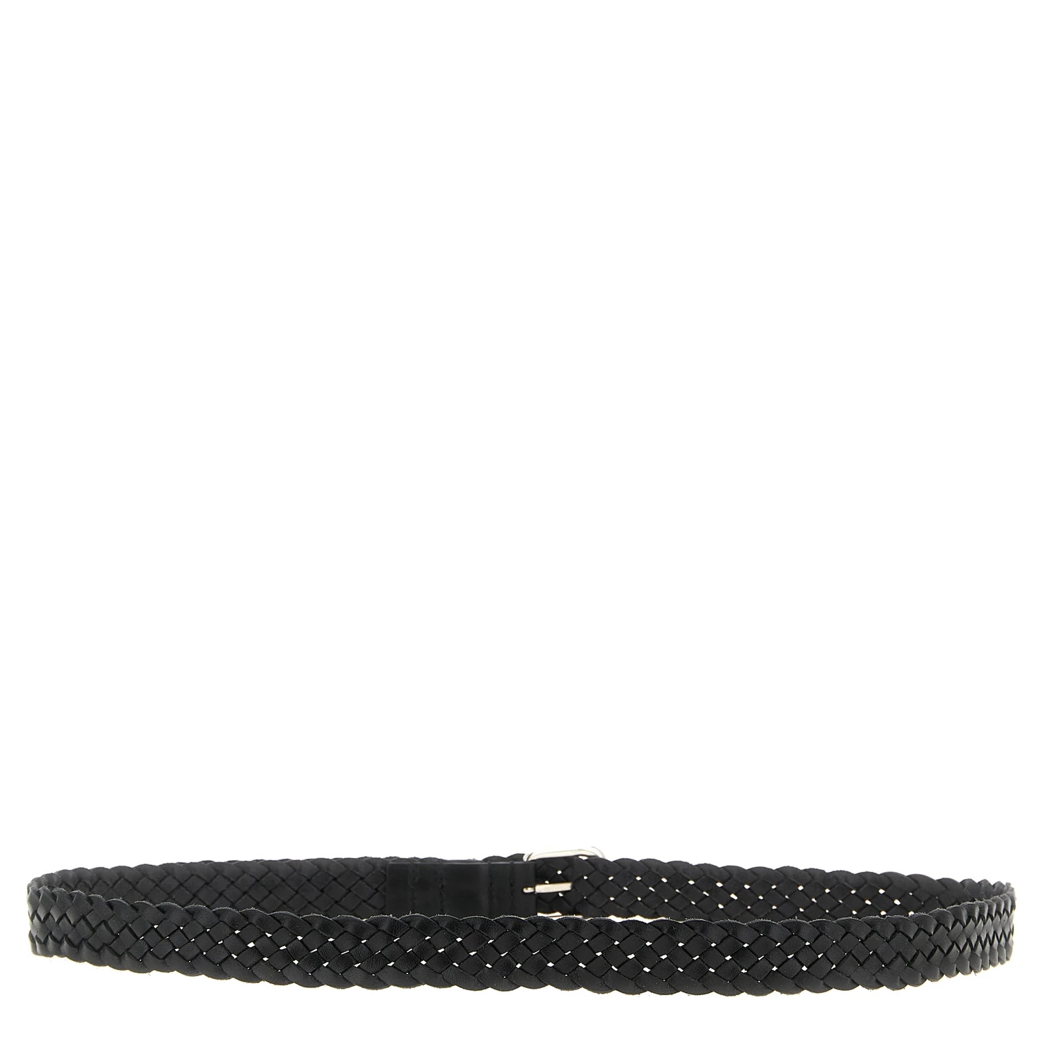 Black Calfskin Regular Belt