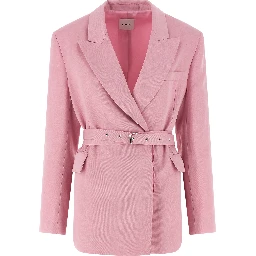 Multicolor Linen Blazer