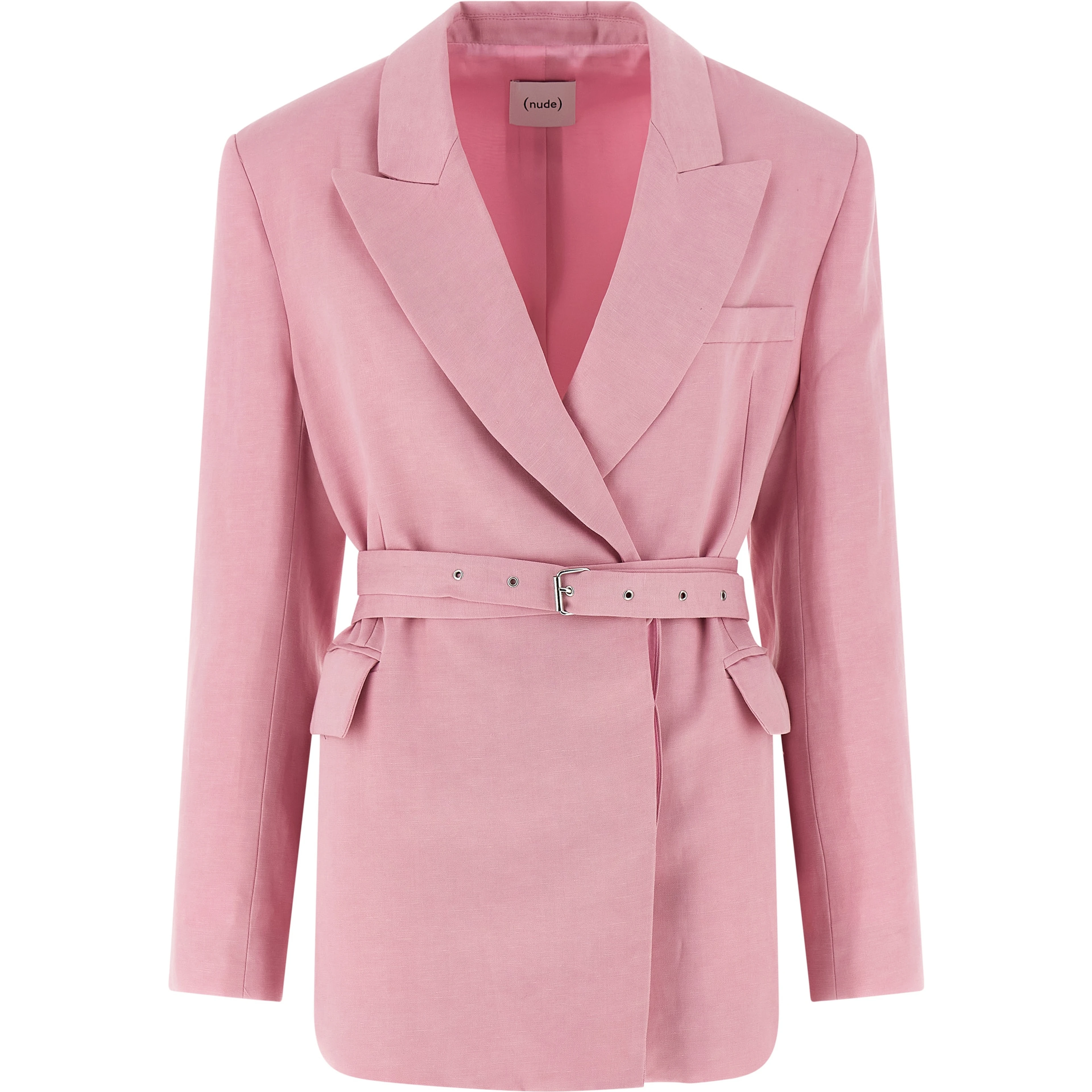 Multicolor Linen Blazer