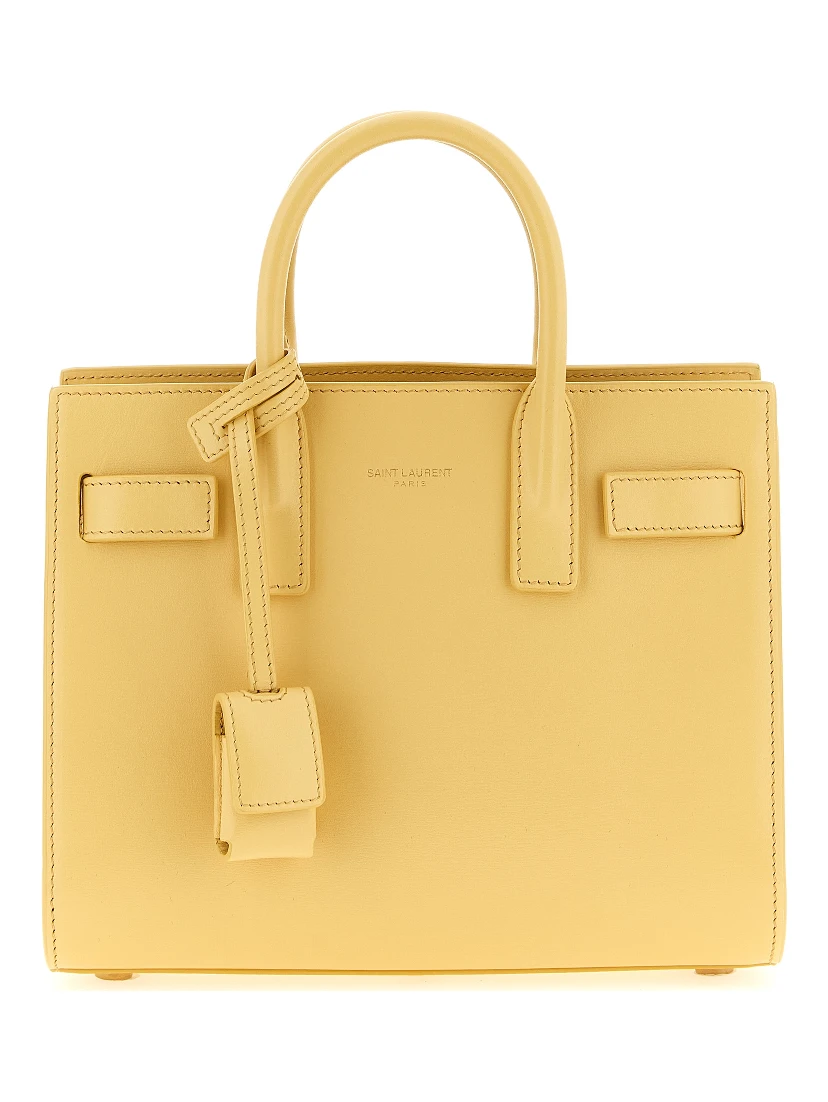 Bicolor Calfskin Handbag
