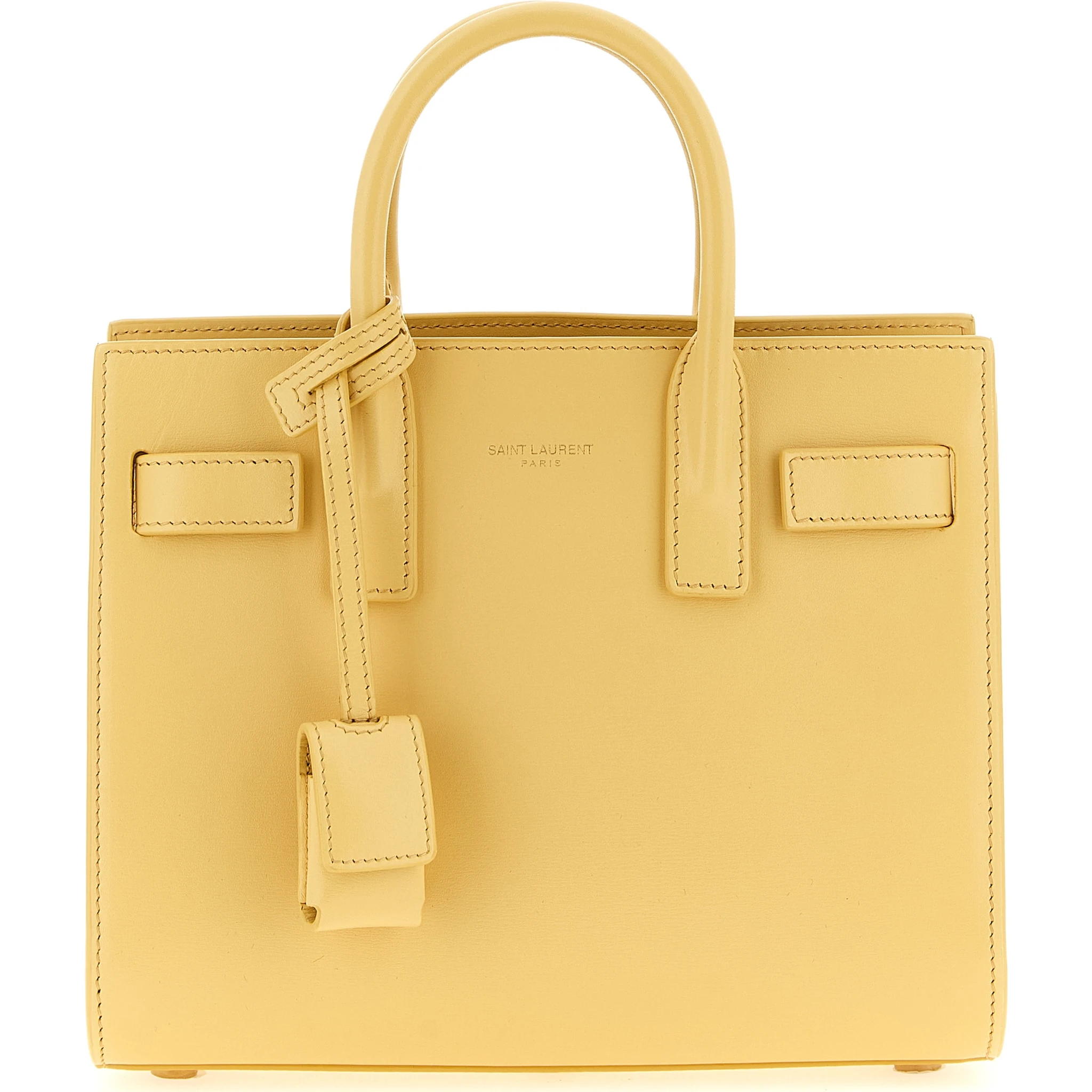 Bicolor Calfskin Handbag