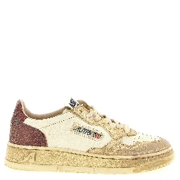 Multicolor Cowhide Low Top Sneakers