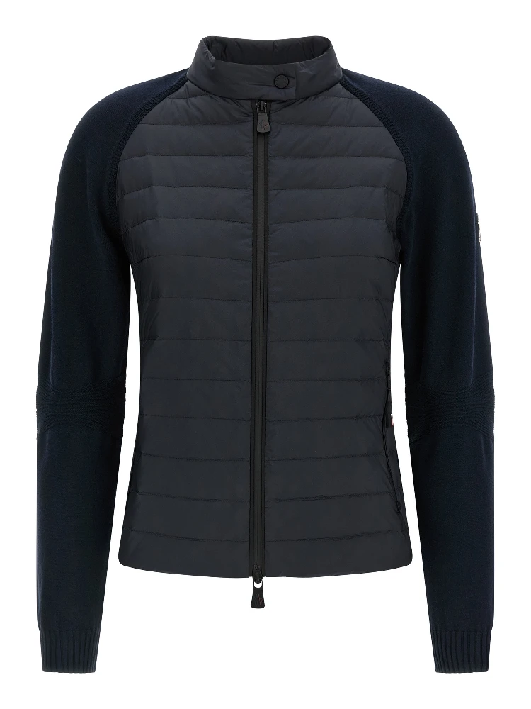 Blue Polyamide Cardigan