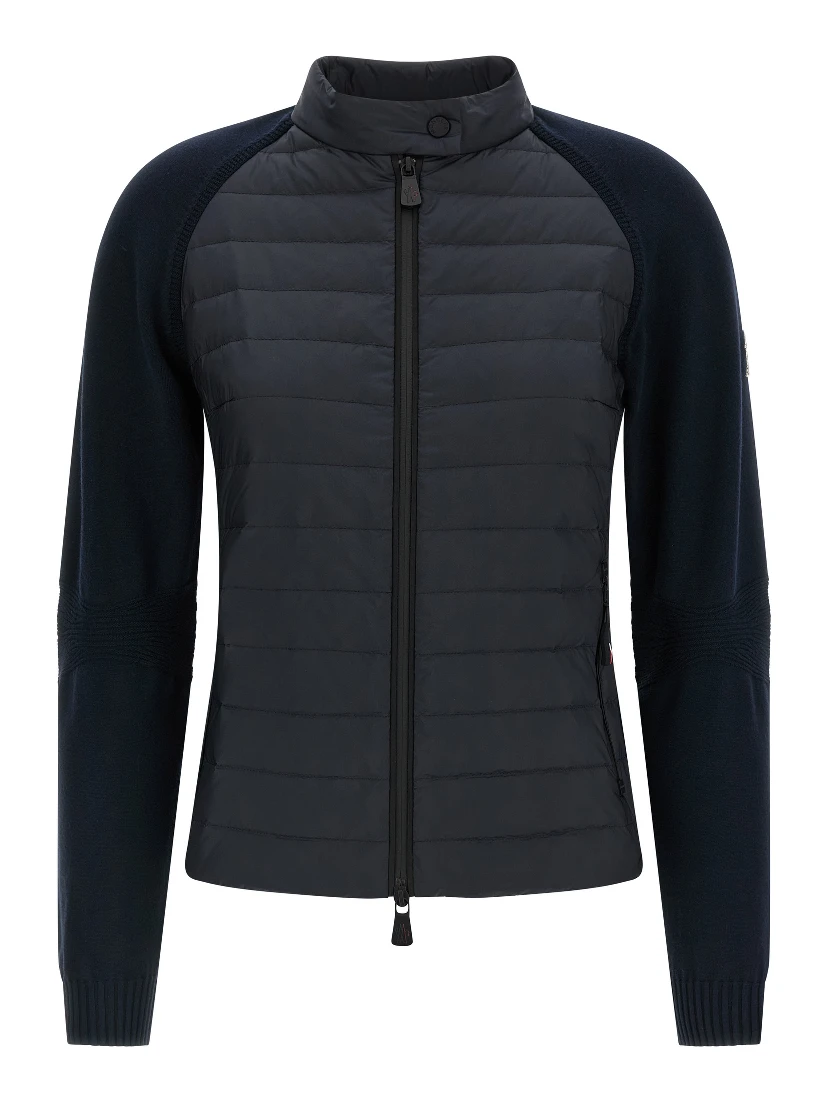Blue Polyamide Cardigan