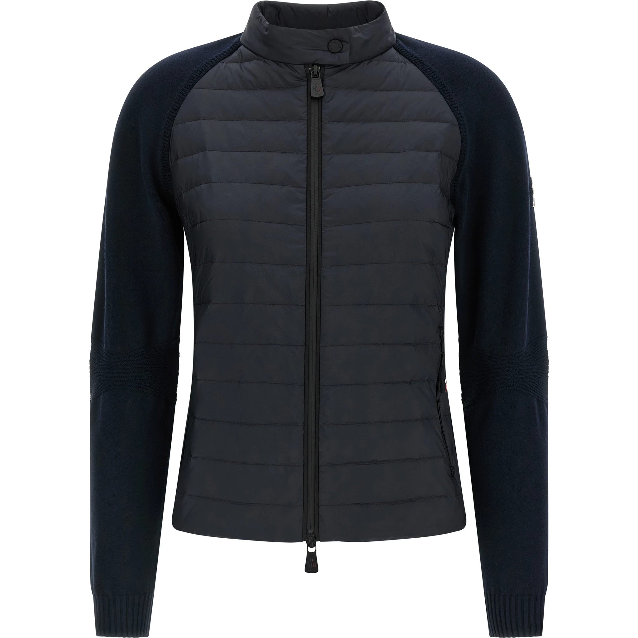 Blue Polyamide Cardigan