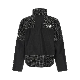 Black Polyester Shell Jacket