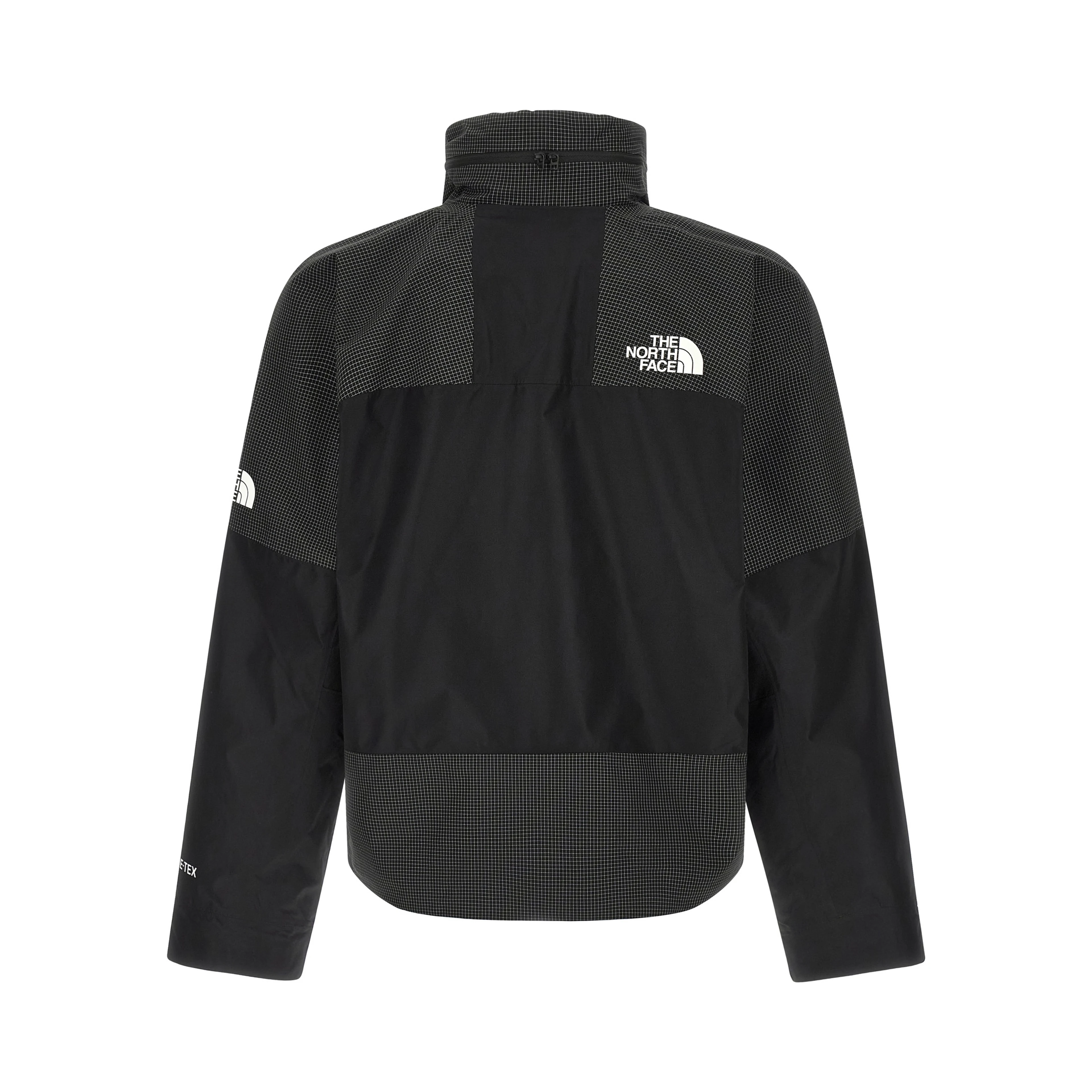 Black Polyester Shell Jacket