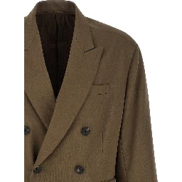 Bicolor Wool Blazer