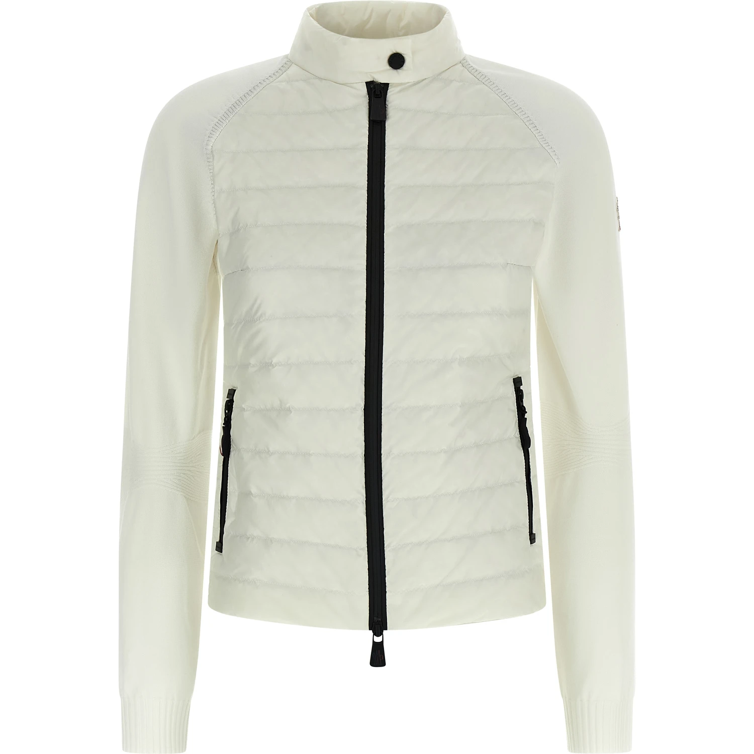 White Polyamide Cardigan