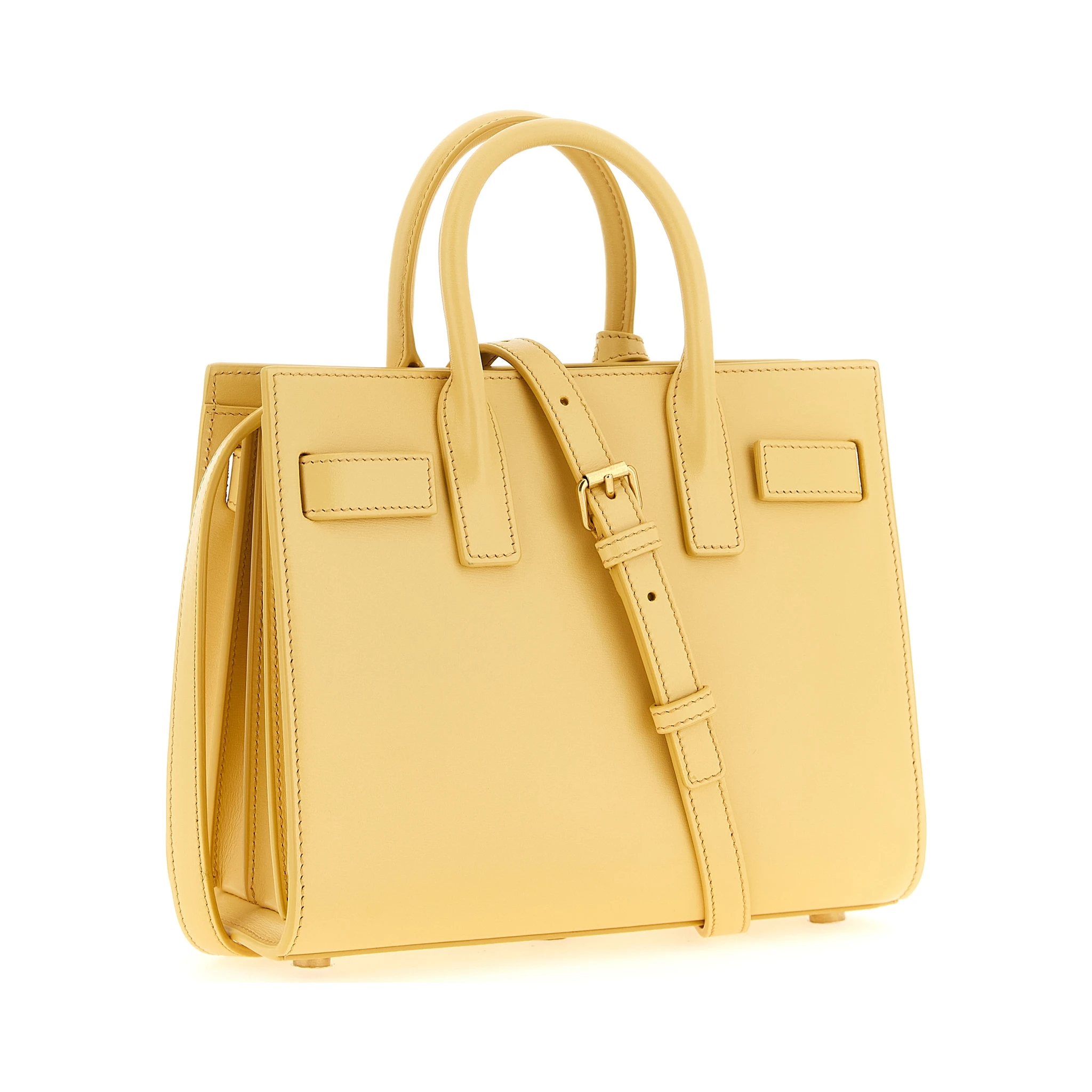 Bicolor Calfskin Handbag