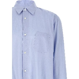 Blue Cotton Blouse