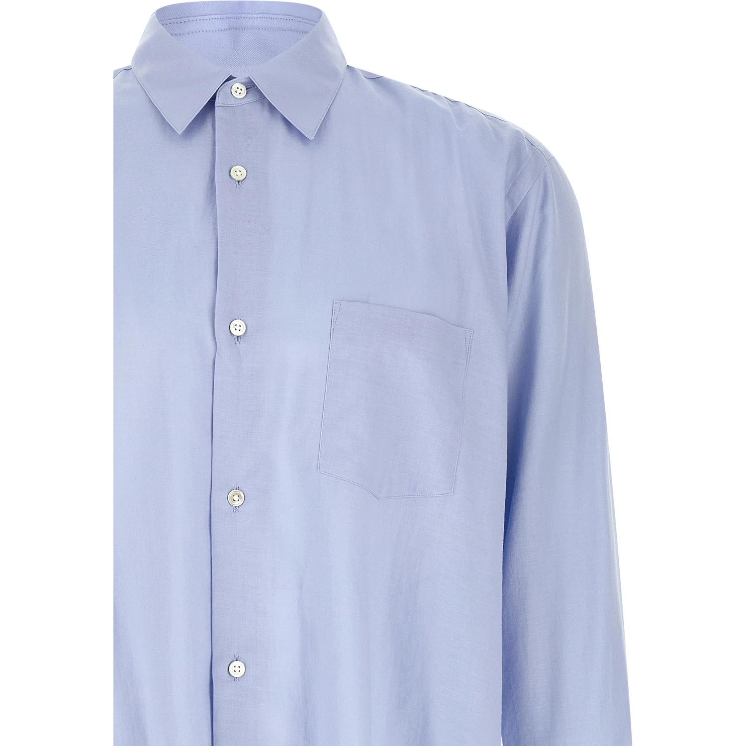 Blue Cotton Blouse