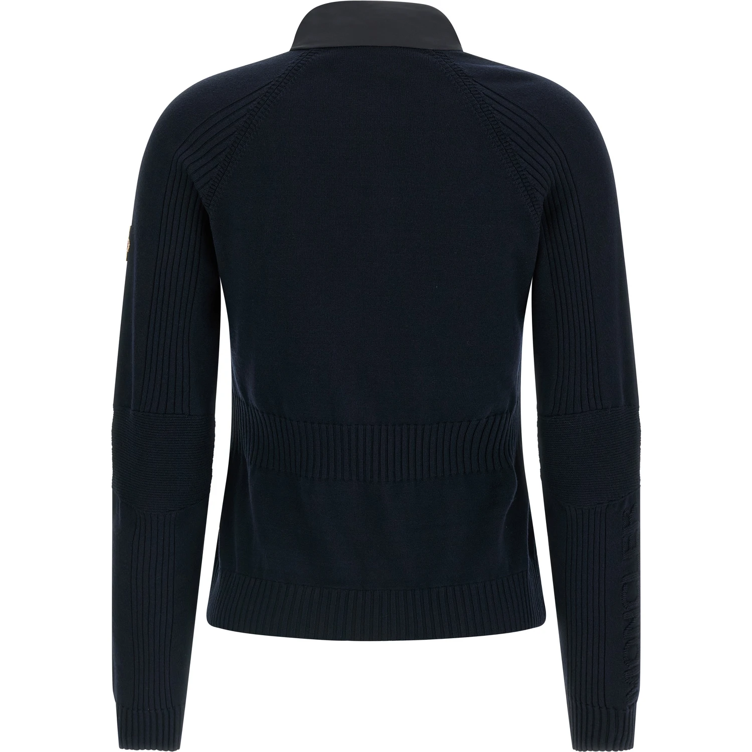 Blue Polyamide Cardigan
