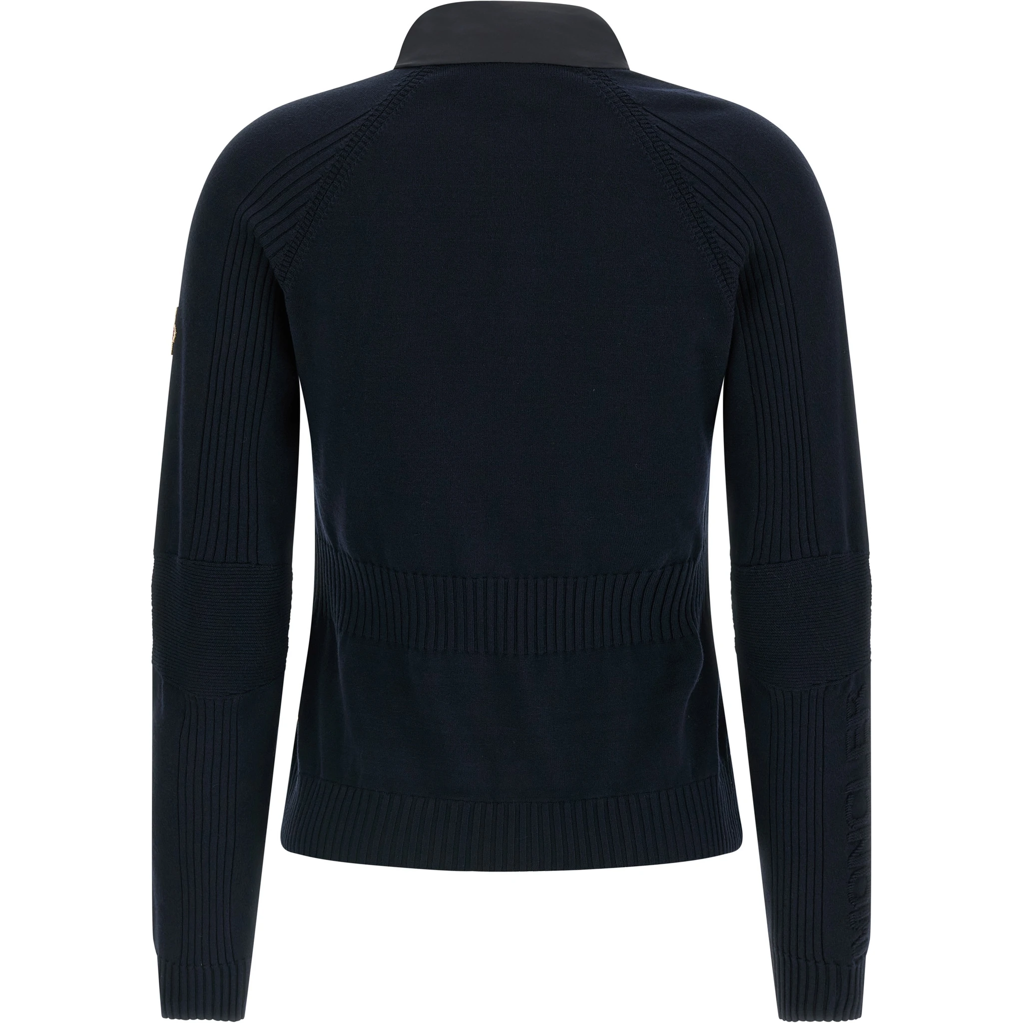 Blue Polyamide Cardigan