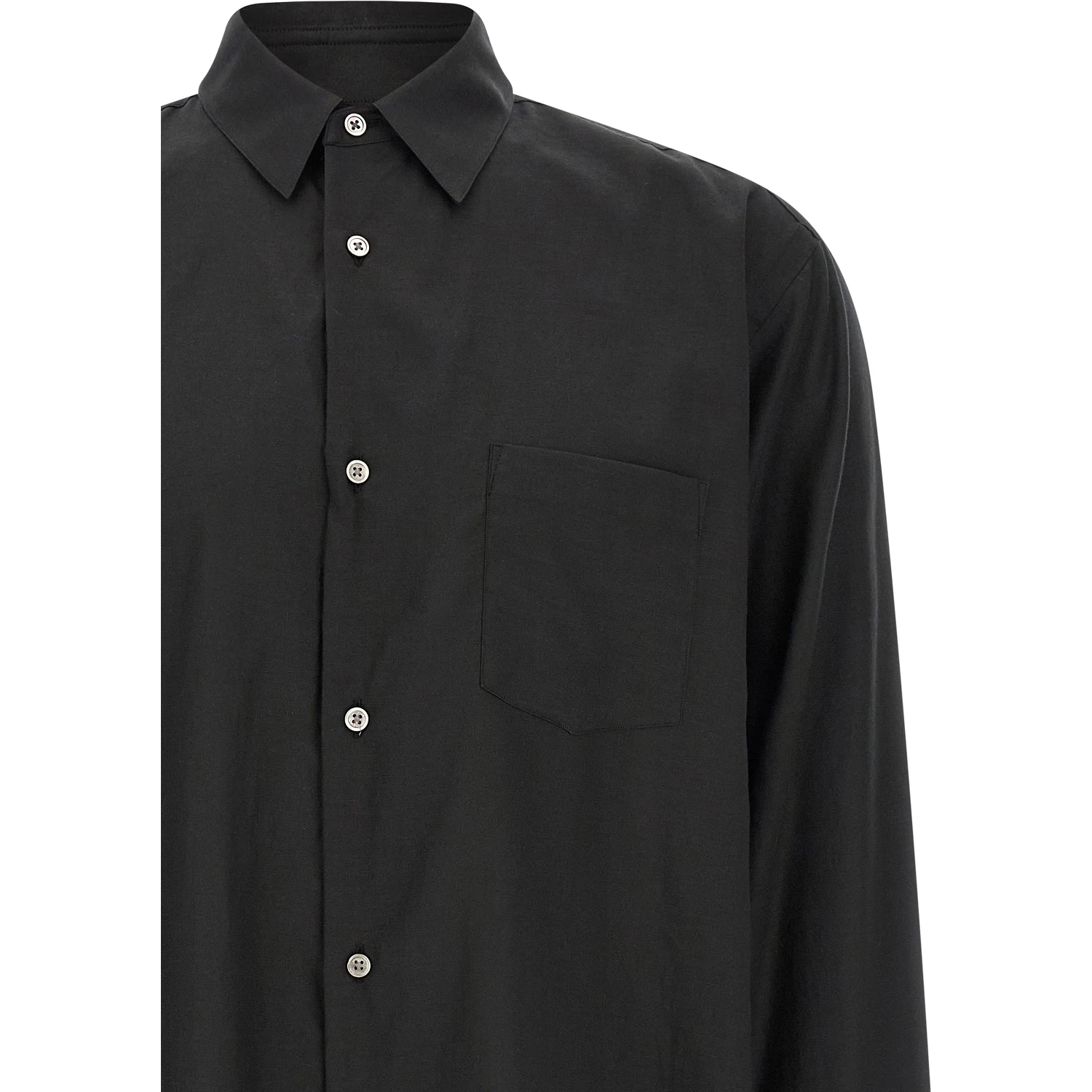 Black Cotton Blouse