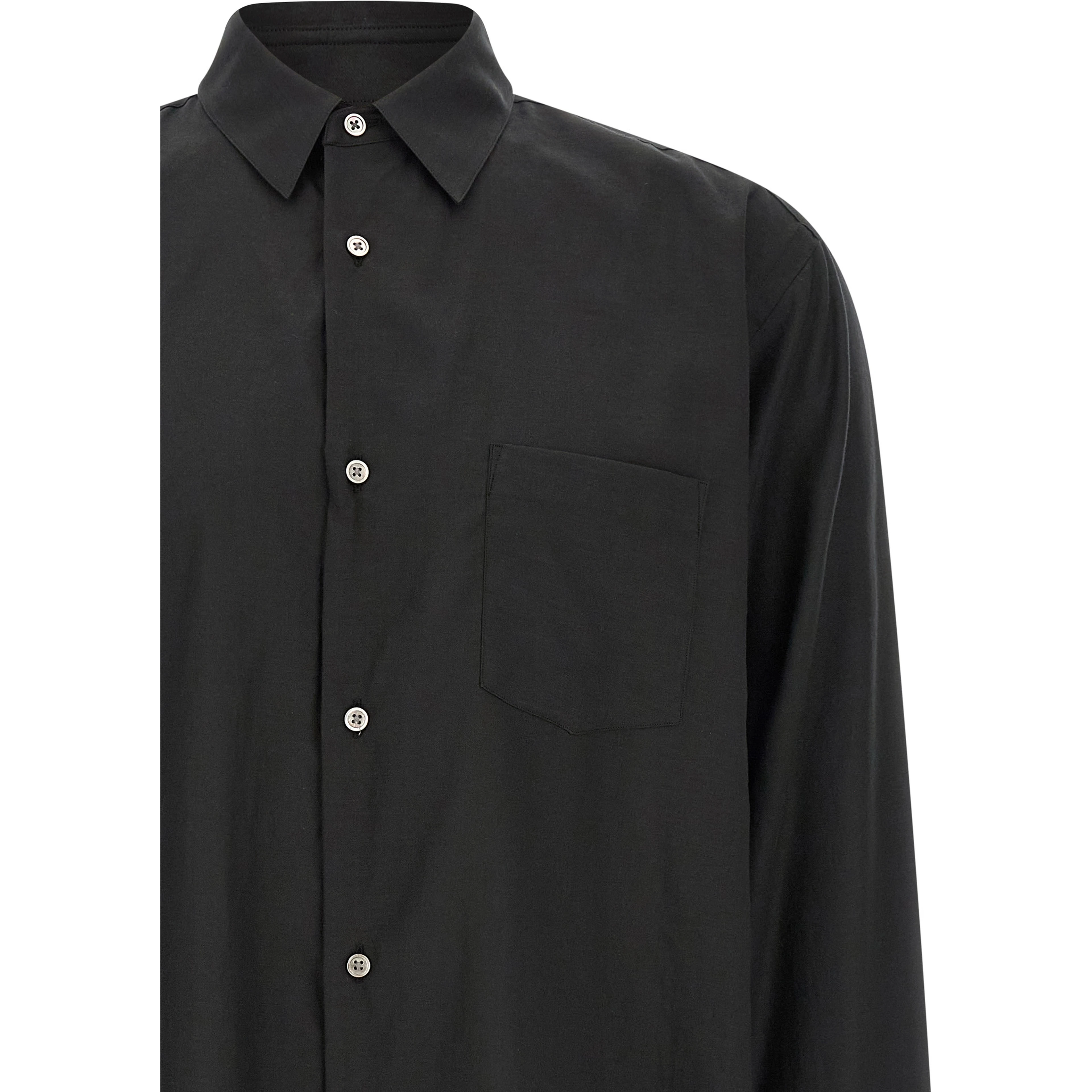 Black Cotton Blouse