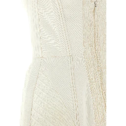 White Cotton Short Dress