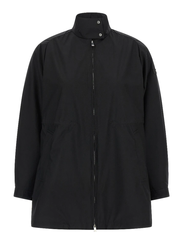 Black Nylon Shell Jacket