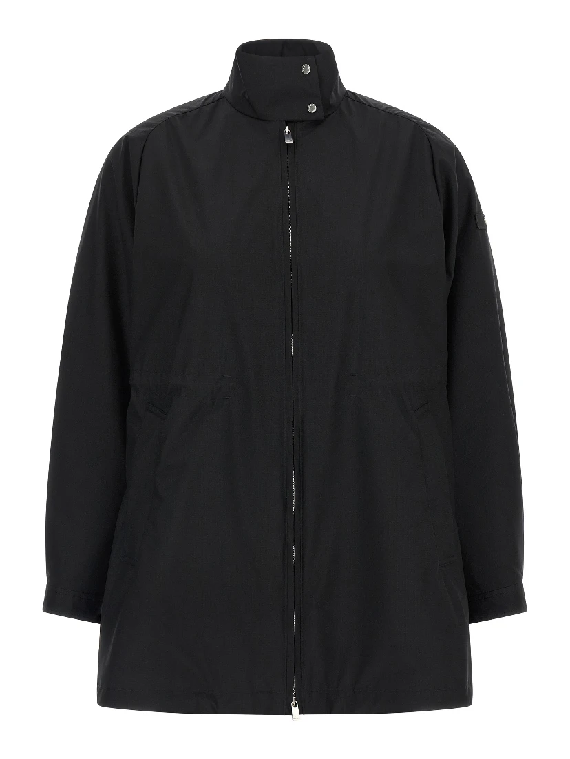 Black Nylon Shell Jacket