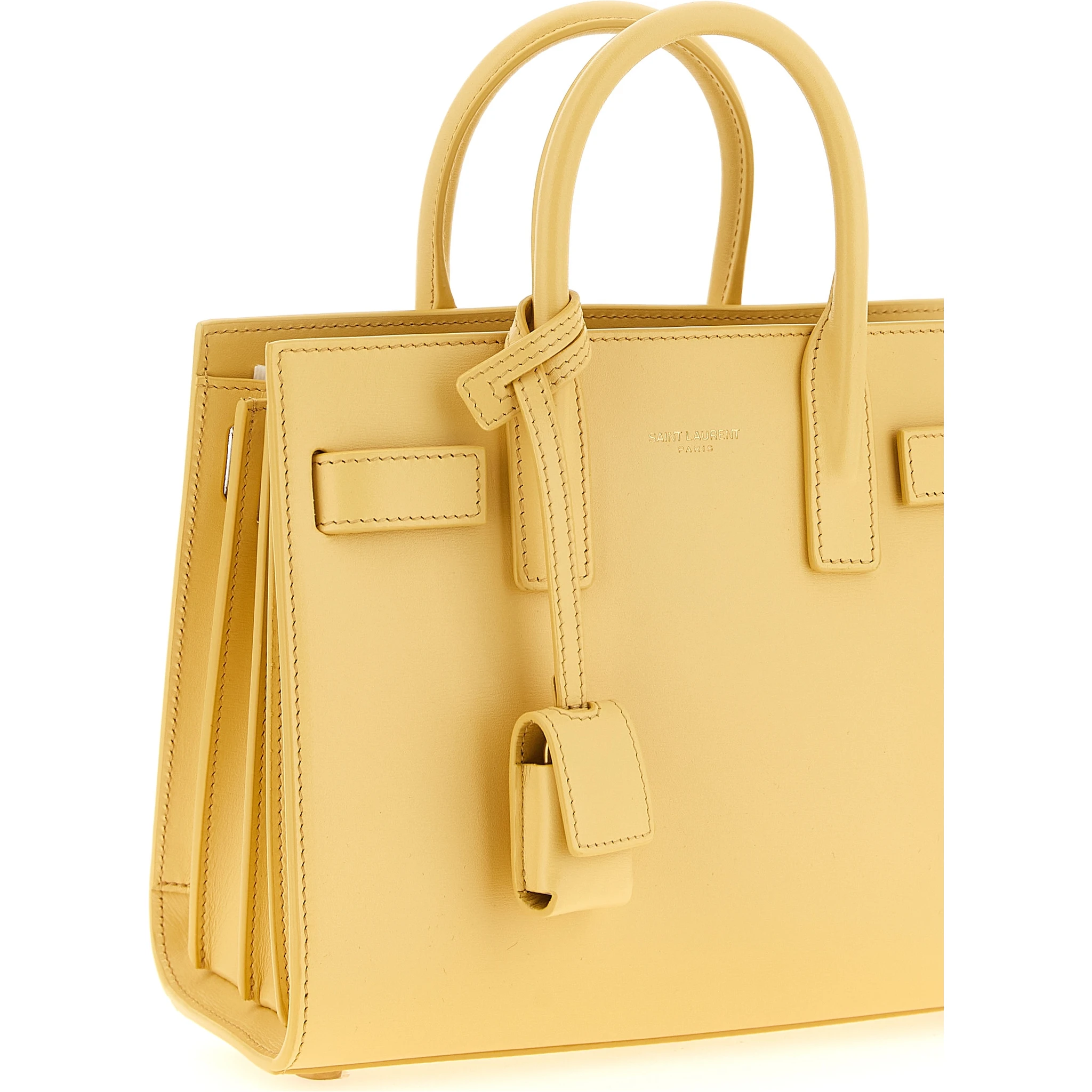 Bicolor Calfskin Handbag