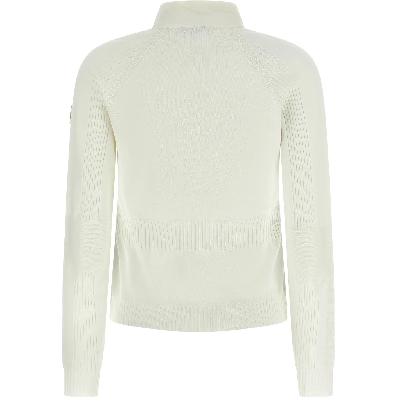 White Polyamide Cardigan