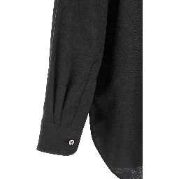 Black Cotton Blouse