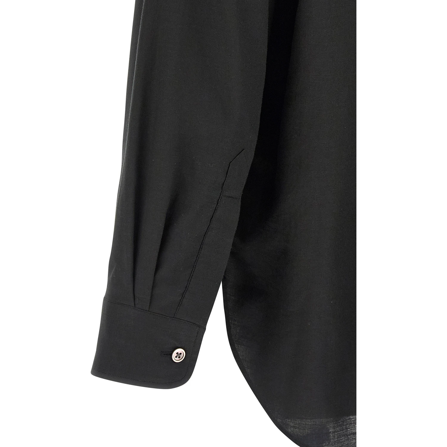 Black Cotton Blouse