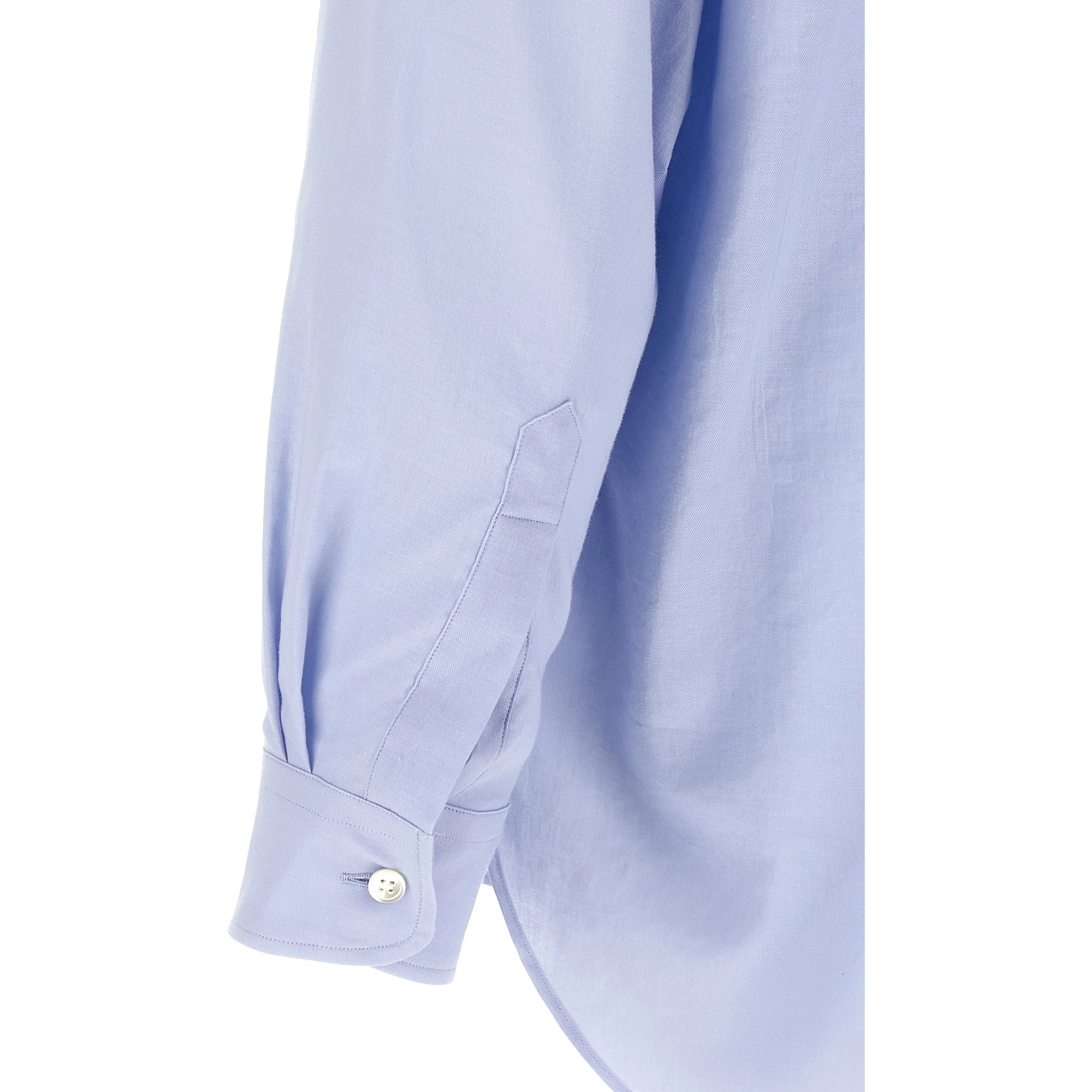 Blue Cotton Blouse