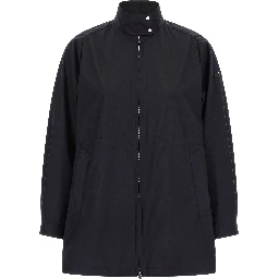 Blue Nylon Shell Jacket