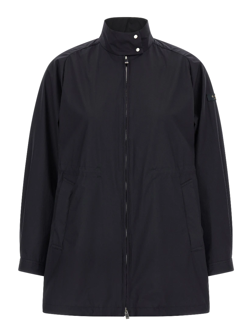 Blue Nylon Shell Jacket