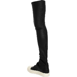 Bicolor Cotton Over The Knee