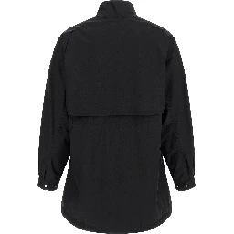 Black Nylon Shell Jacket