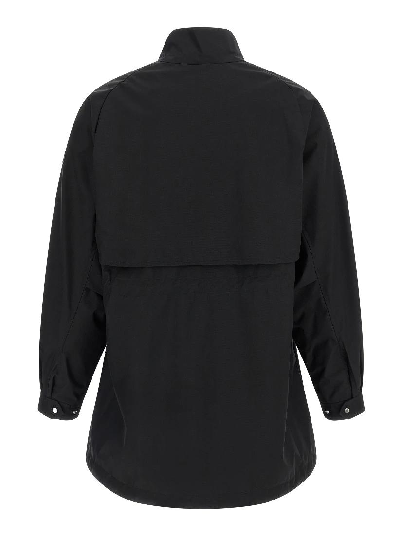 Black Nylon Shell Jacket