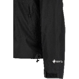 Black Polyester Shell Jacket