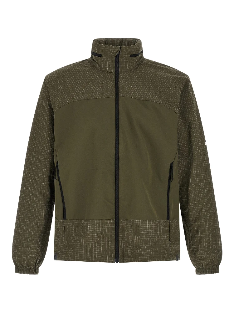 Bicolor Nylon Shell Jacket