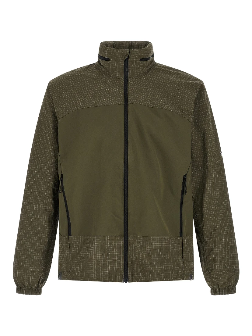 Bicolor Nylon Shell Jacket
