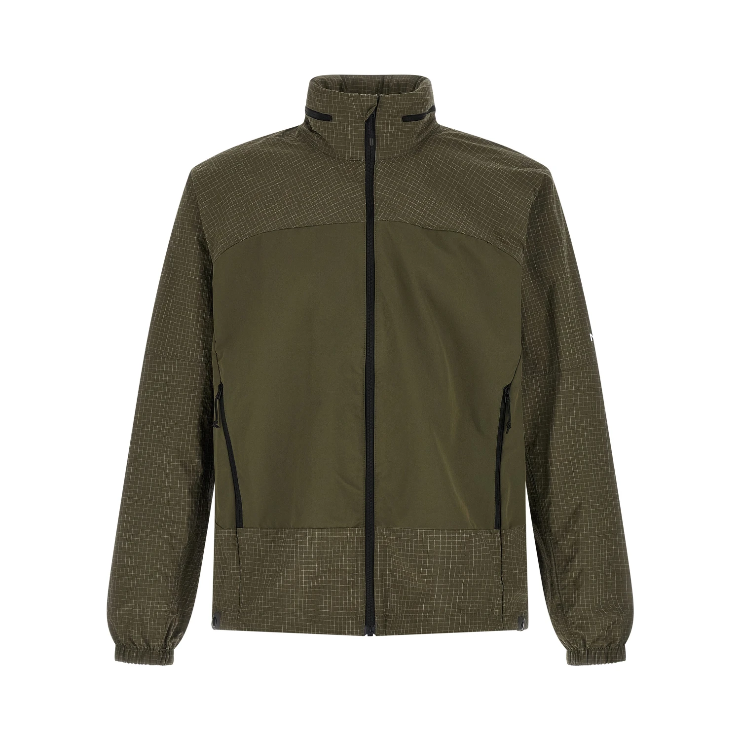 Bicolor Nylon Shell Jacket