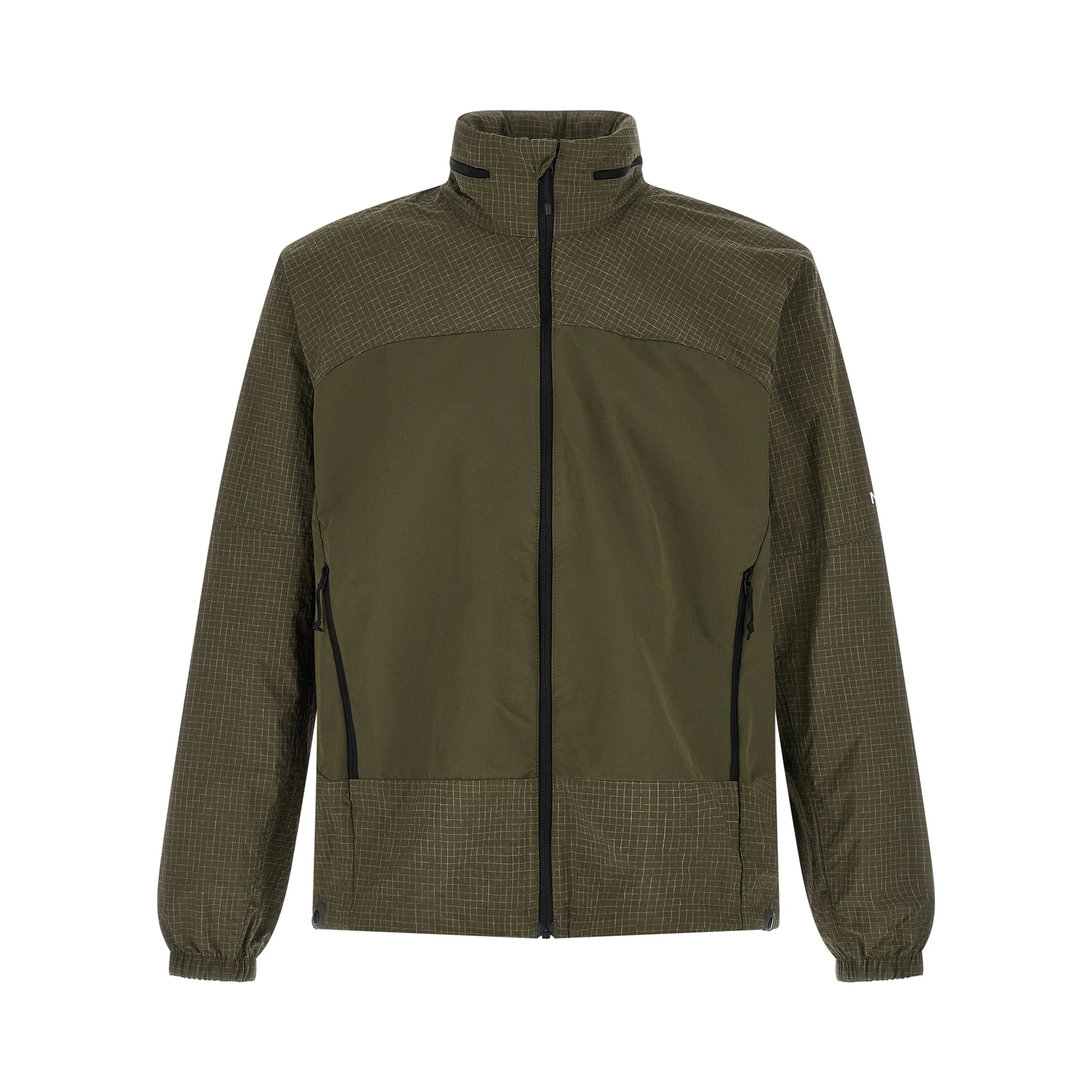 Bicolor Nylon Shell Jacket