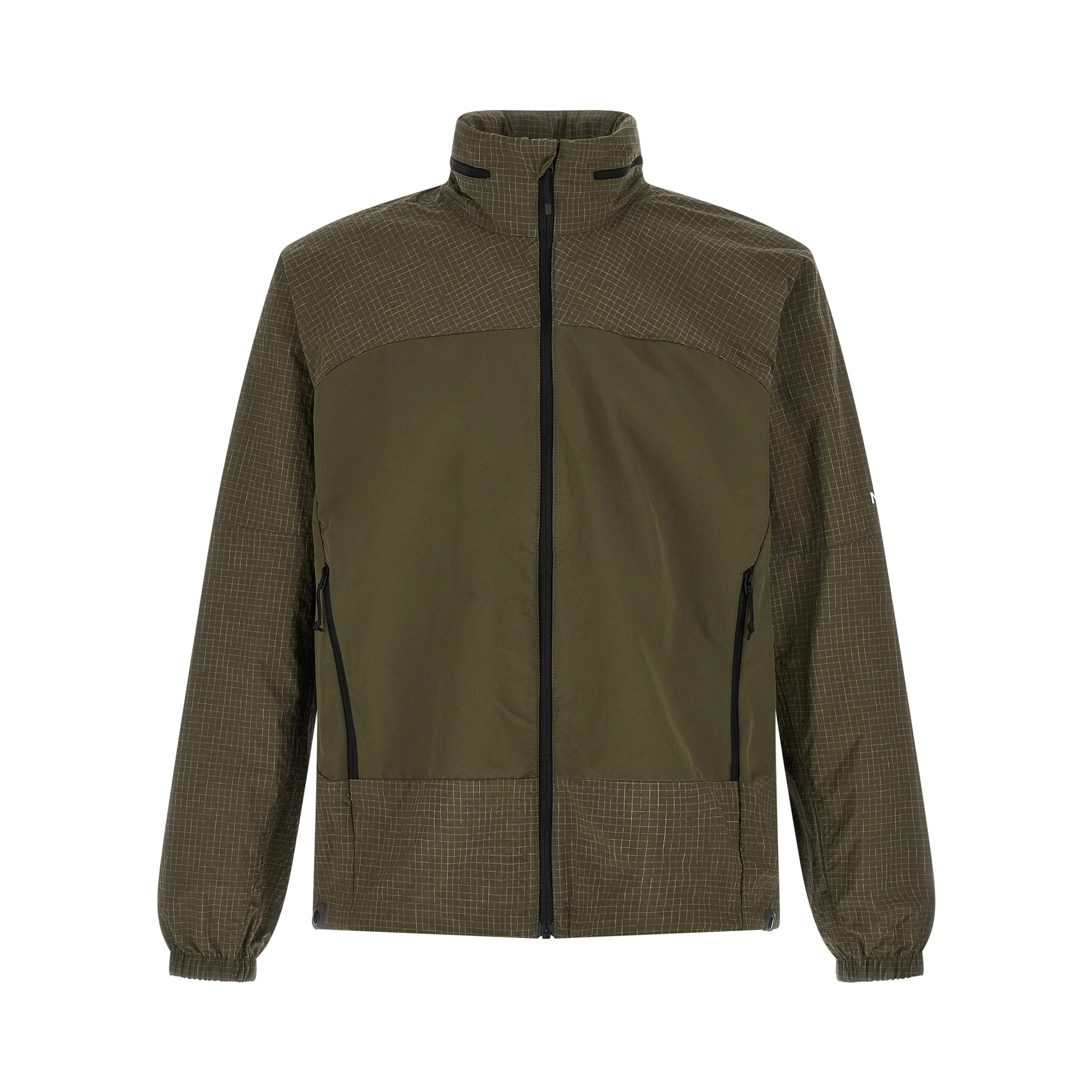 Bicolor Nylon Shell Jacket